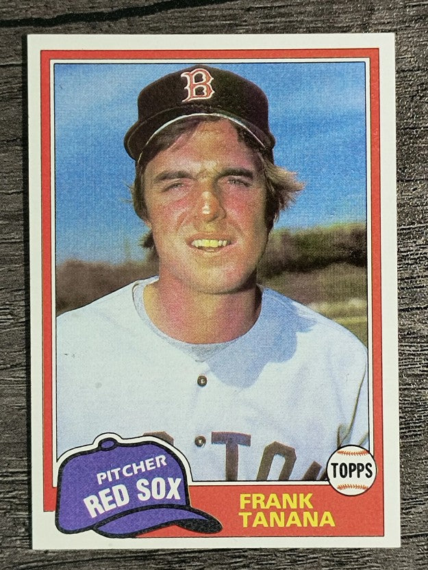 1981 Topps Traded #841 Frank Tanana