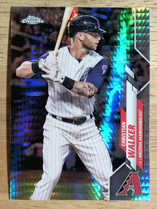 2020 Topps Chrome Prism Refractors #27 Christian Walker