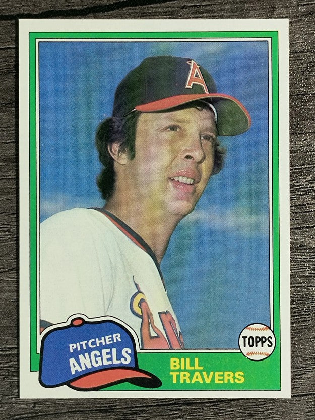 1981 Topps Traded #845 Bill Travers