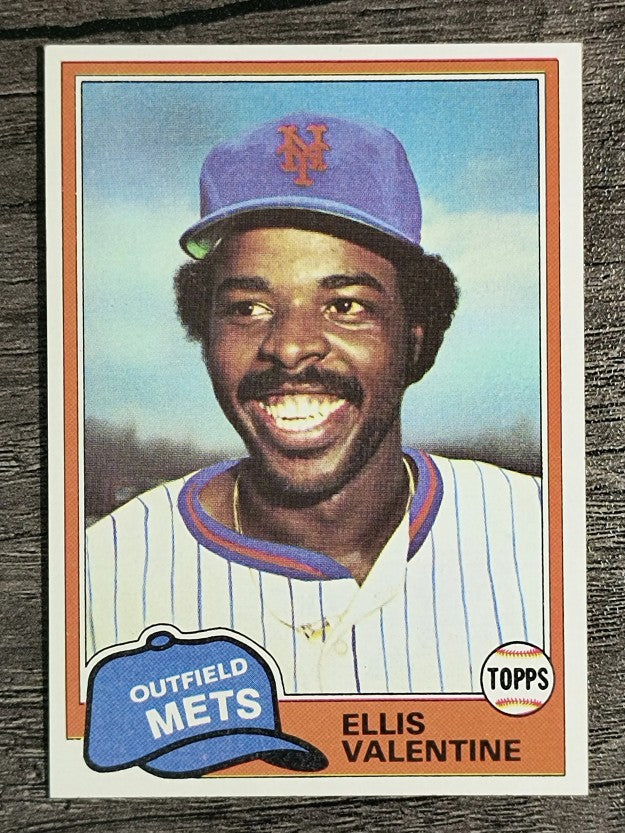 1981 Topps Traded #849 Ellis Valentine
