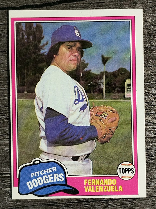 1981 Topps Traded #850 Fernando Valenzuela (EX)