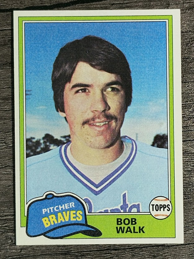 1981 Topps Traded #853 Bob Walk