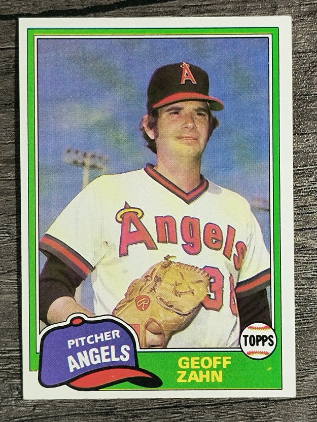 1981 Topps Traded #856 Geoff Zahn