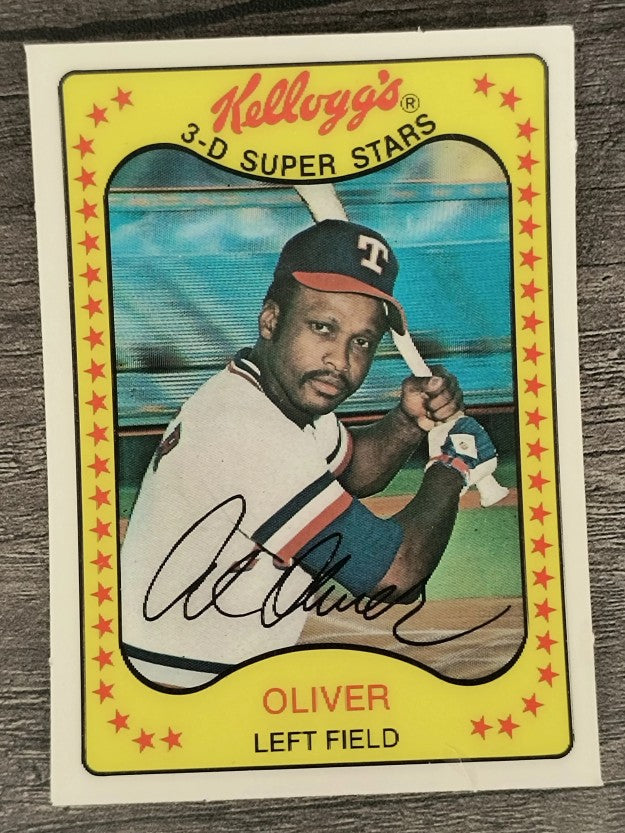 1981 Kellogg's #4 Al Oliver