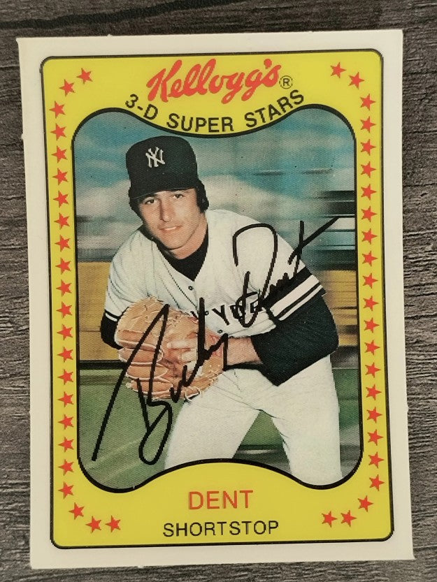 1981 Kellogg's #7 Bucky Dent