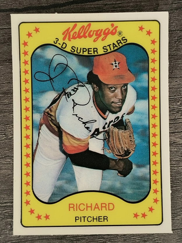 1981 Kellogg's #16 J.R. Richard