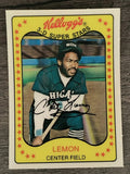 1981 Kellogg's #19 Chet Lemon