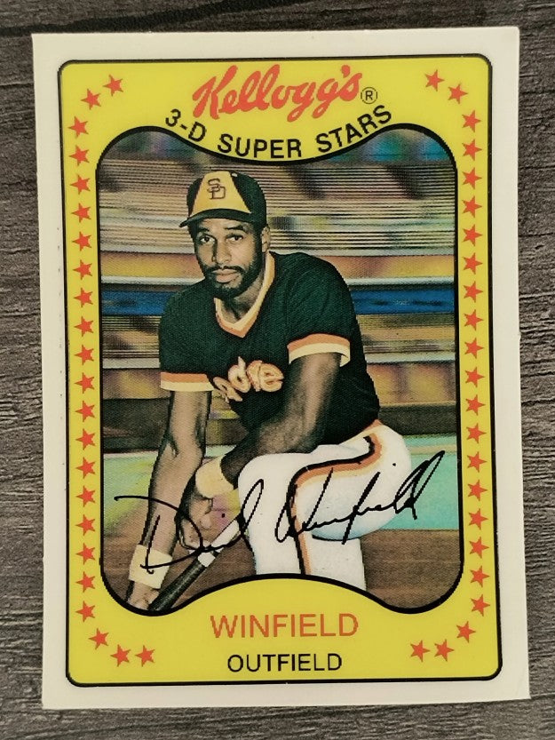 1981 Kellogg's #21 Dave Winfield