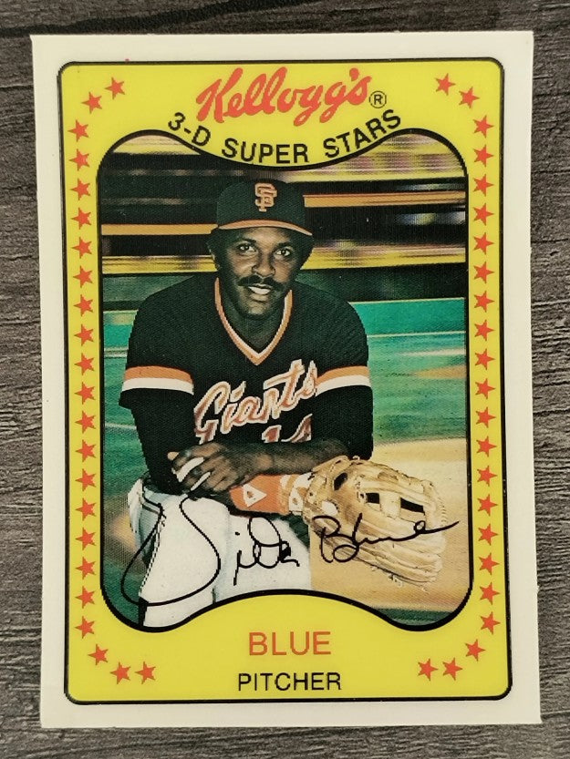 1981 Kellogg's #23 Vida Blue