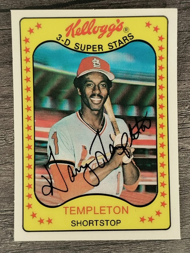 1981 Kellogg's #27 Garry Templeton