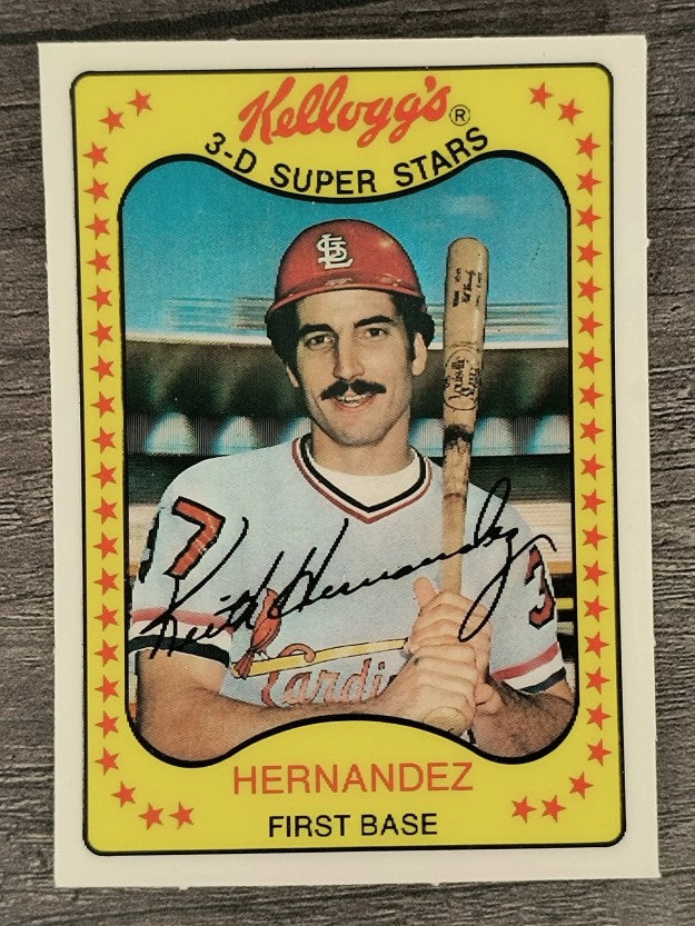 1981 Kellogg's #31 Keith Hernandez