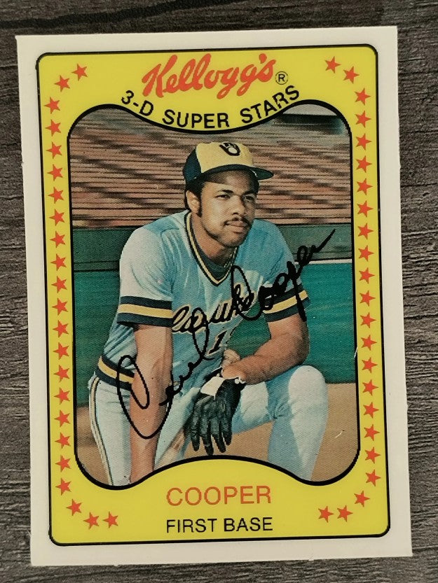 1981 Kellogg's #32 Cecil Cooper