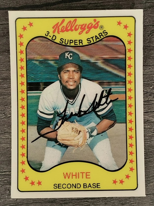 1981 Kellogg's #34 Frank White
