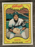1981 Kellogg's #34 Frank White