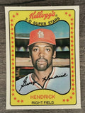 1981 Kellogg's #35 George Hendrick