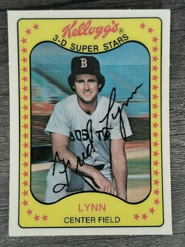 1981 Kellogg's #40 Fred Lynn