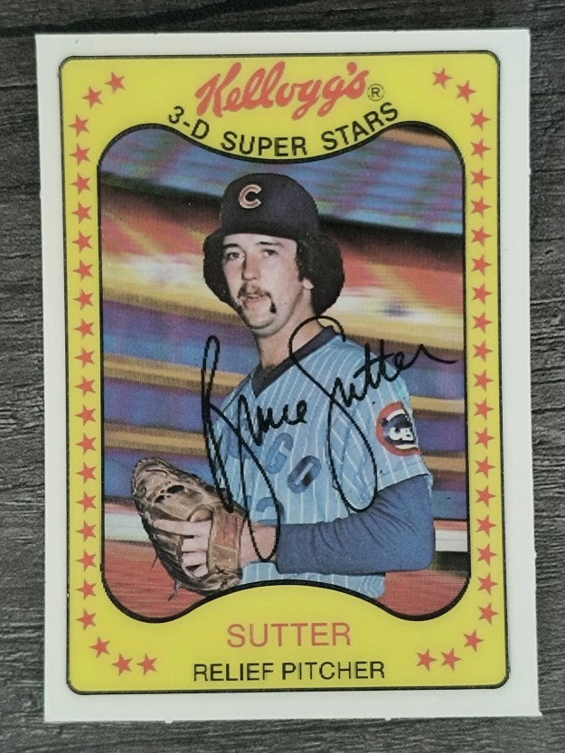 1981 Kellogg's #56 Bruce Sutter