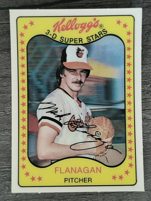 1981 Kellogg's #60 Mike Flanagan