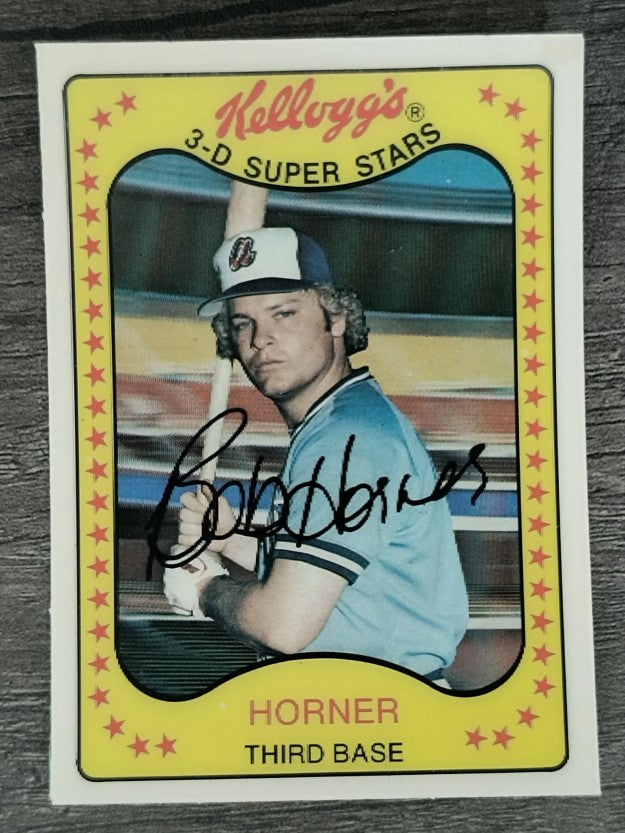 1981 Kellogg's #61 Bob Horner
