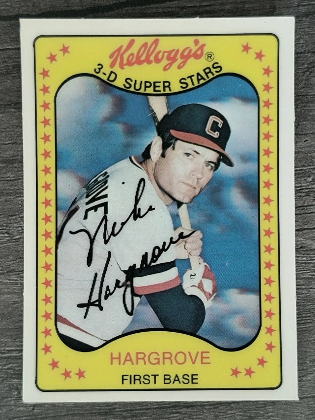 1981 Kellogg's #66 Mike Hargrove