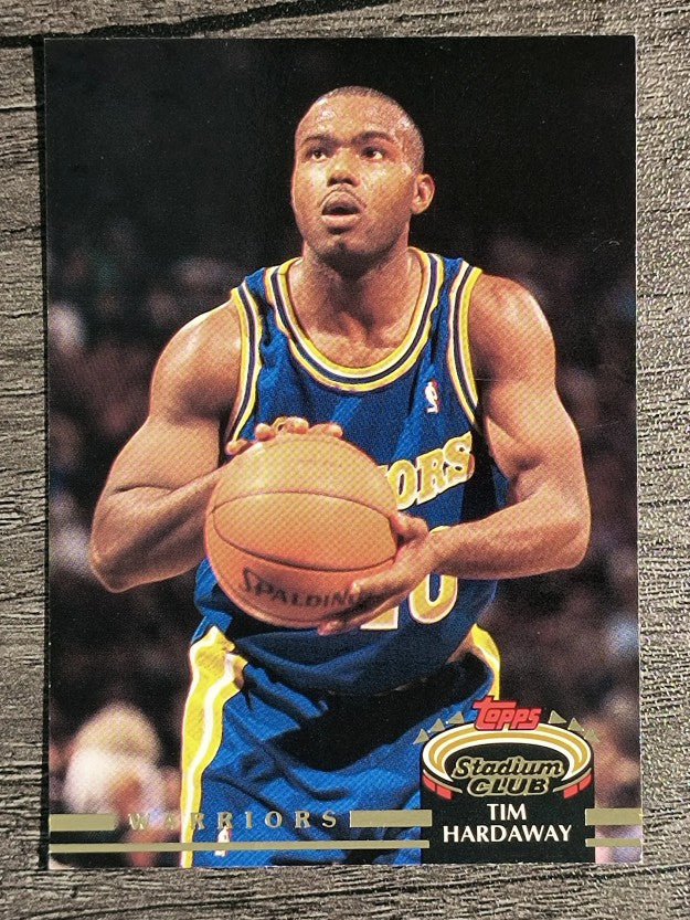 1992-93 Stadium Club #211 Tim Hardaway