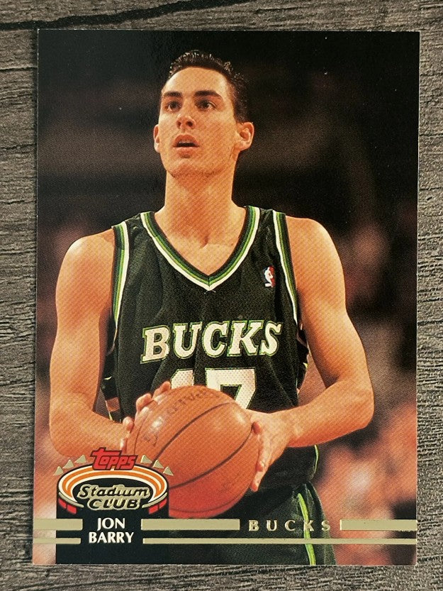 1992-93 Stadium Club #244 Jon Barry