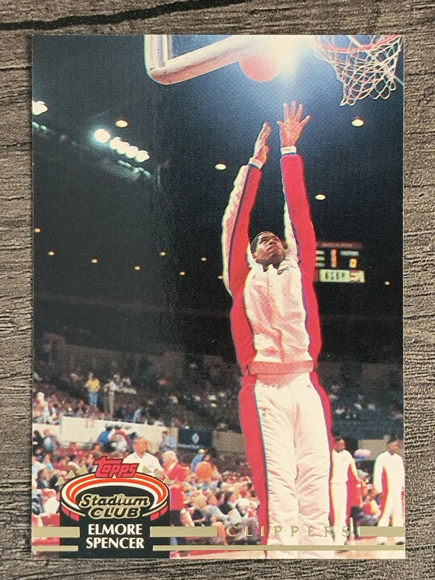 1992-93 Stadium Club #279 Elmore Spencer RC