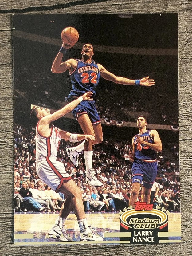 1992-93 Stadium Club #298 Larry Nance