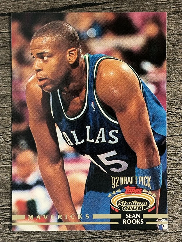 1992-93 Stadium Club #325 Sean Rooks RC