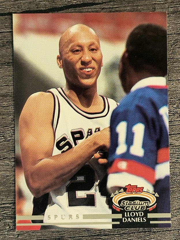 1992-93 Stadium Club #334 Lloyd Daniels RC