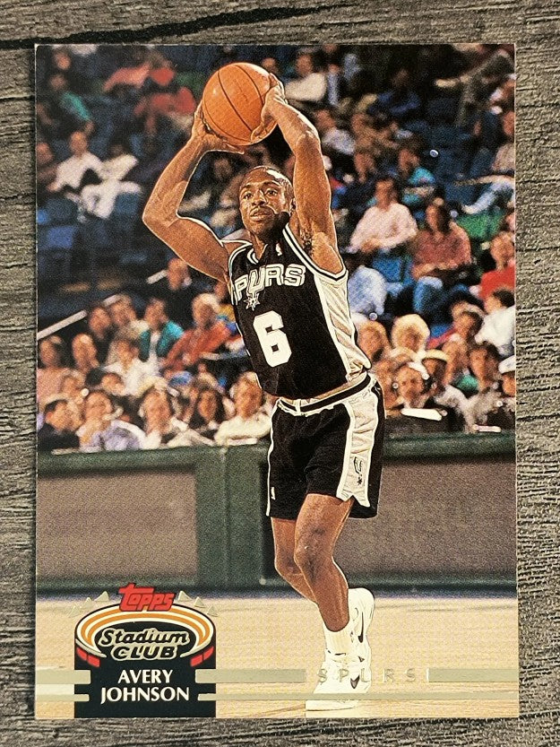 1992-93 Stadium Club #341 Avery Johnson