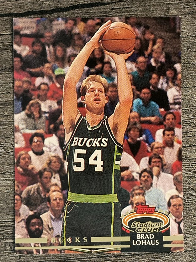 1992-93 Stadium Club #356 Brad Lohaus