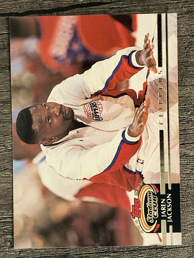 1992-93 Stadium Club #379 Jaren Jackson RC
