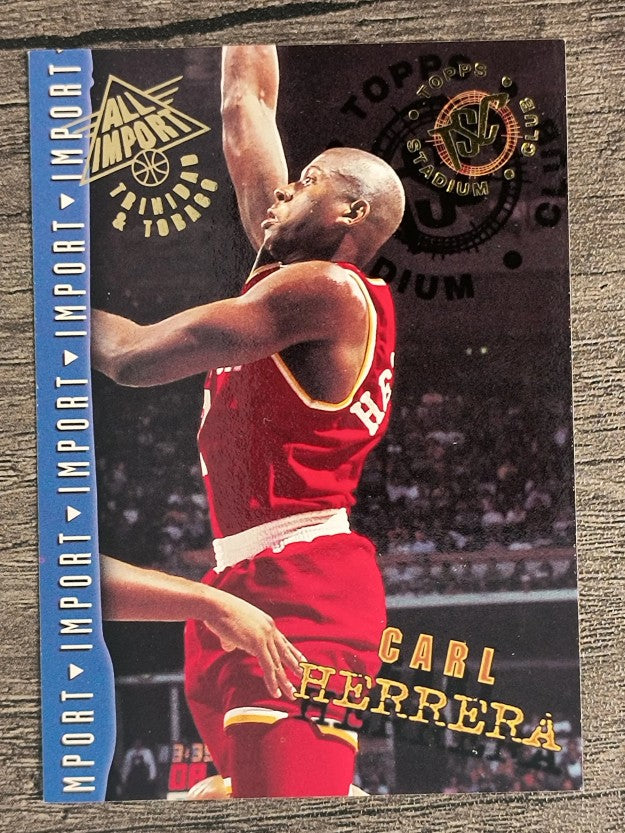 1994-95 Stadium Club #203 Carl Herrera AI
