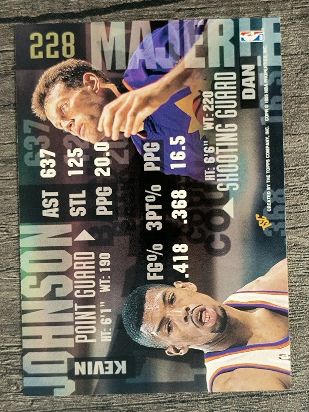 1994-95 Stadium Club #228 Kevin Johnson BCT/Dan Majerle