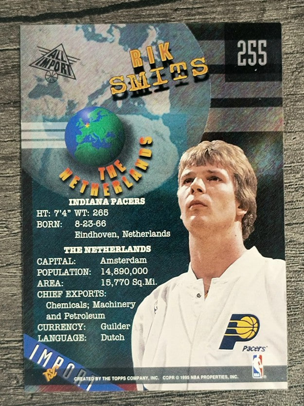 1994-95 Stadium Club #255 Rik Smits AI