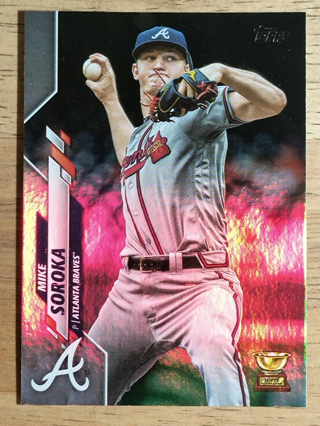 2020 Topps Rainbow Foil #324 Mike Soroka CUP