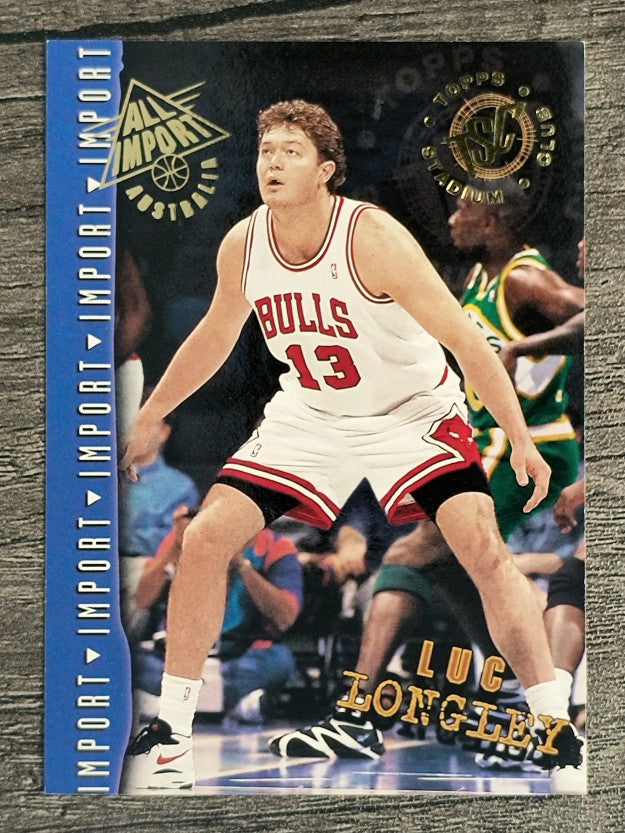 1994-95 Stadium Club #302 Luc Longley AI