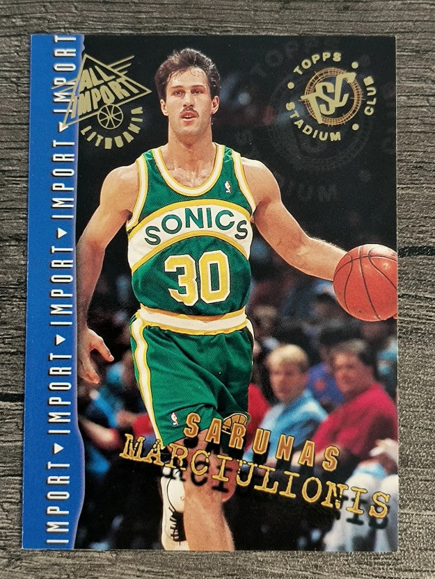 1994-95 Stadium Club #304 Sarunas Marciulionis AI