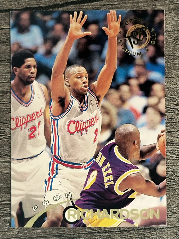 1994-95 Stadium Club #317 Pooh Richardson