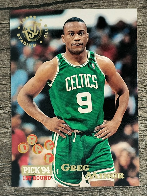1994-95 Stadium Club #335 Greg Minor RC