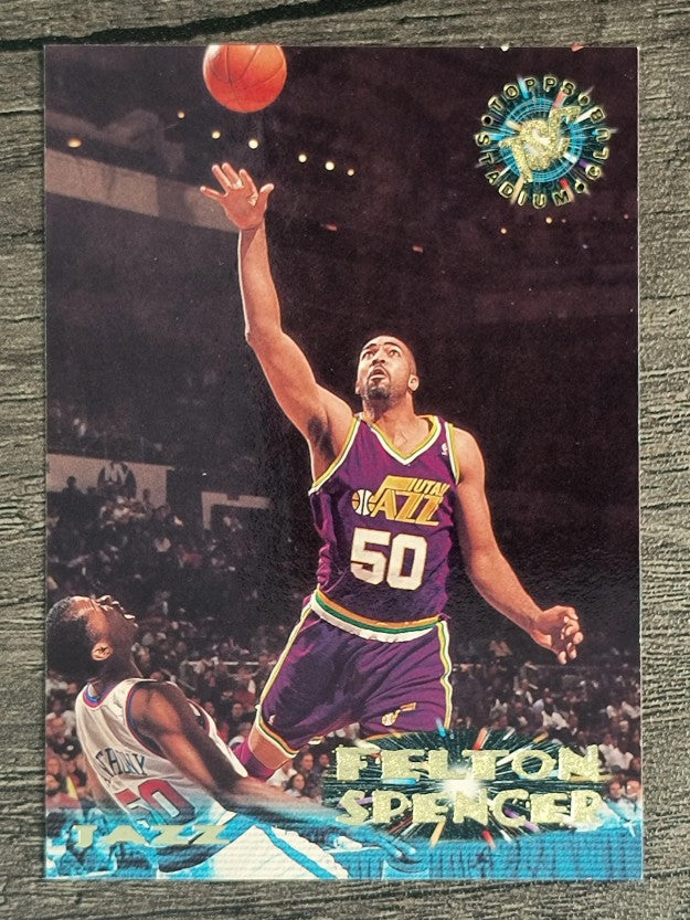 1995-96 Stadium Club #42 Felton Spencer