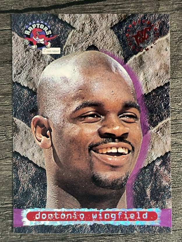 1995-96 Stadium Club #44R Dontonio Wingfield EXP Red