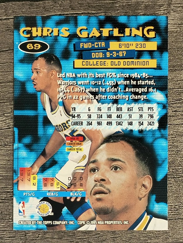 1995-96 Stadium Club #69 Chris Gatling