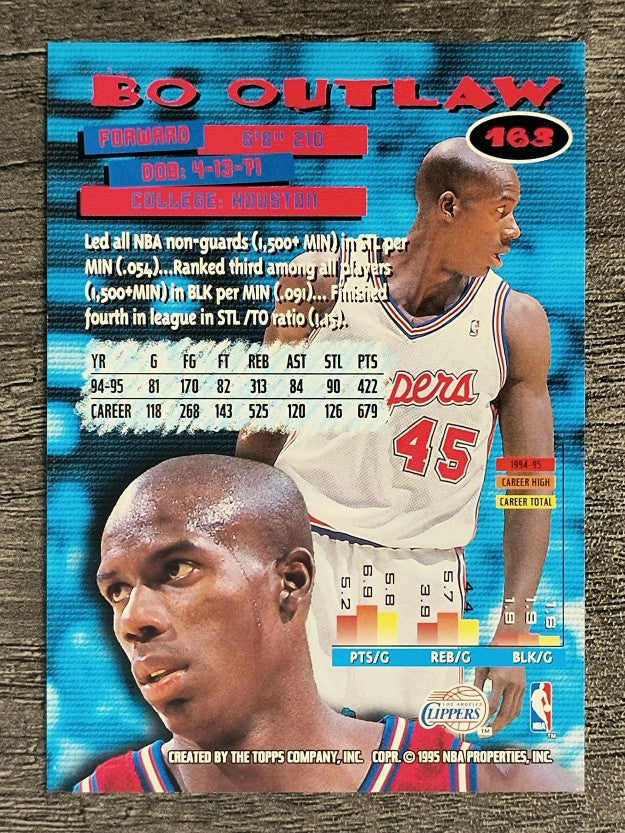 1995-96 Stadium Club #163 Bo Outlaw