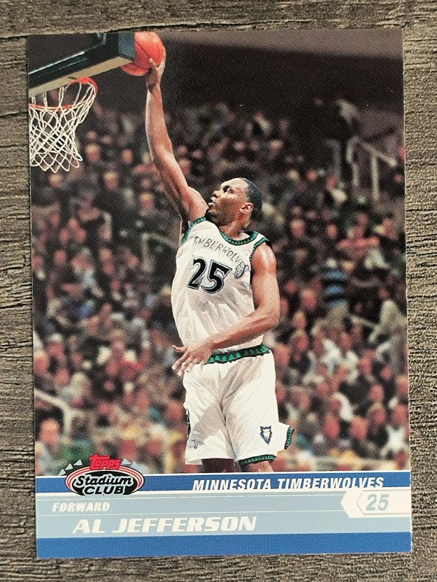 2007-08 Stadium Club #7 Al Jefferson