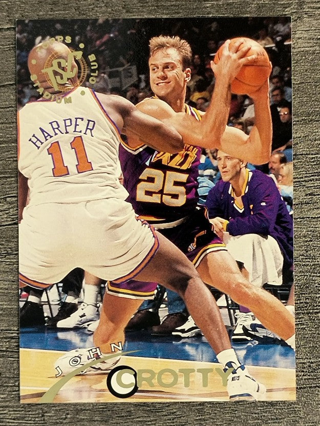 1994-95 Stadium Club #208 John Crotty