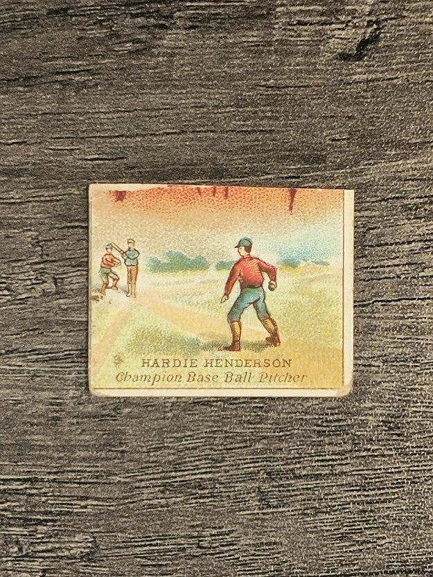 1888 Kimball's N184 #19 Hardie Henderson BB (trimmed)