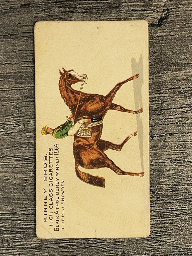 1889 Kinney Famous Running Horses N230 #3 Blair Athol (VG)