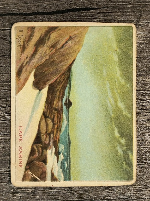 1910 Hassan Arctic Scenes T30 #9 Cape Sabine (GOOD)